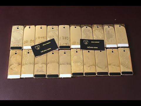20 Mẫu lưng 515 mạ vàng 24k rực rở | Mẫu vỏ 515 mạ vàng hót nhất 2018