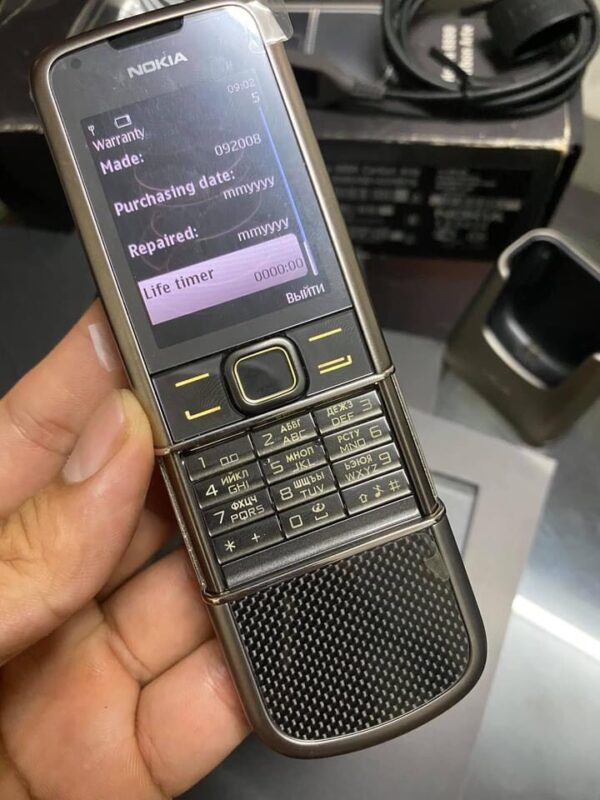 Nokia 8800 Arte Cacbon Chính Hãng New Fullbox