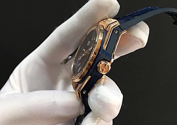 Đồng Hồ Hublot Big Bang One Click King Gold Blue Diamonds 39mm 5