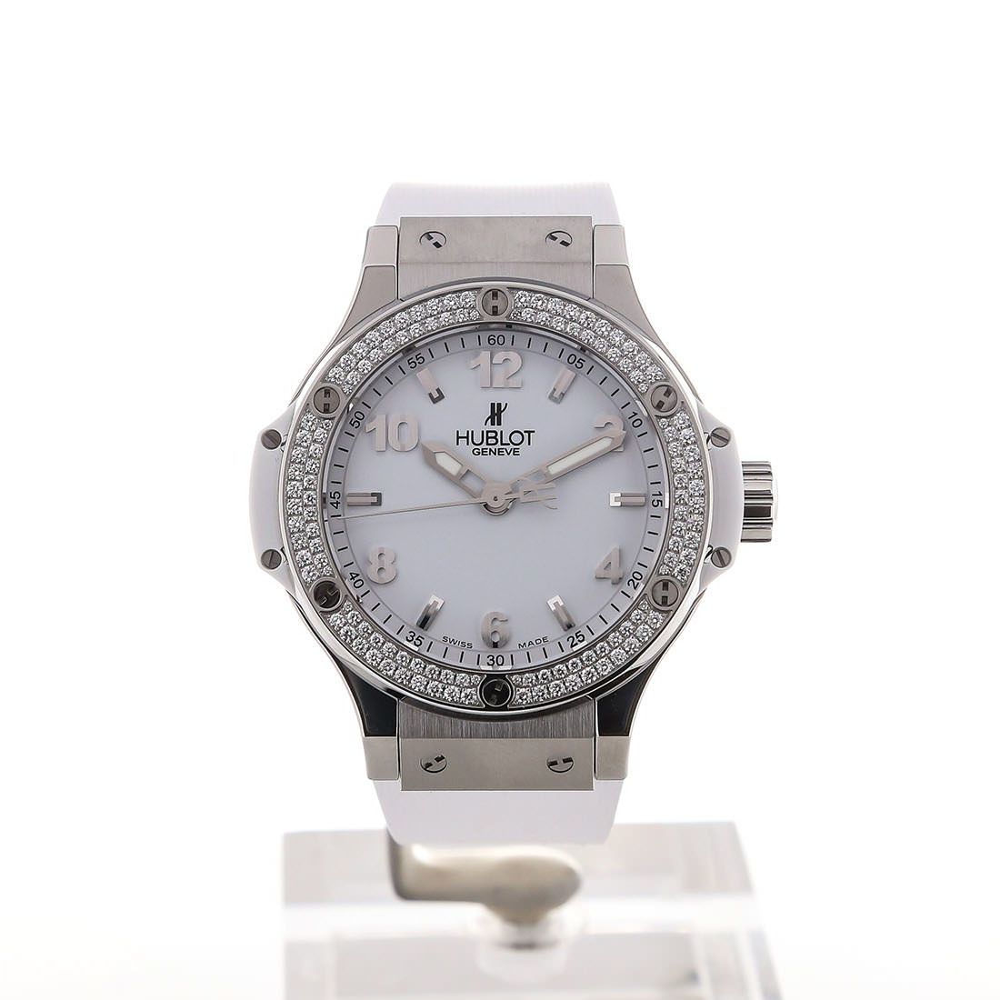 Đồng Hồ Hublot Big Bang Steel White Diamonds 2