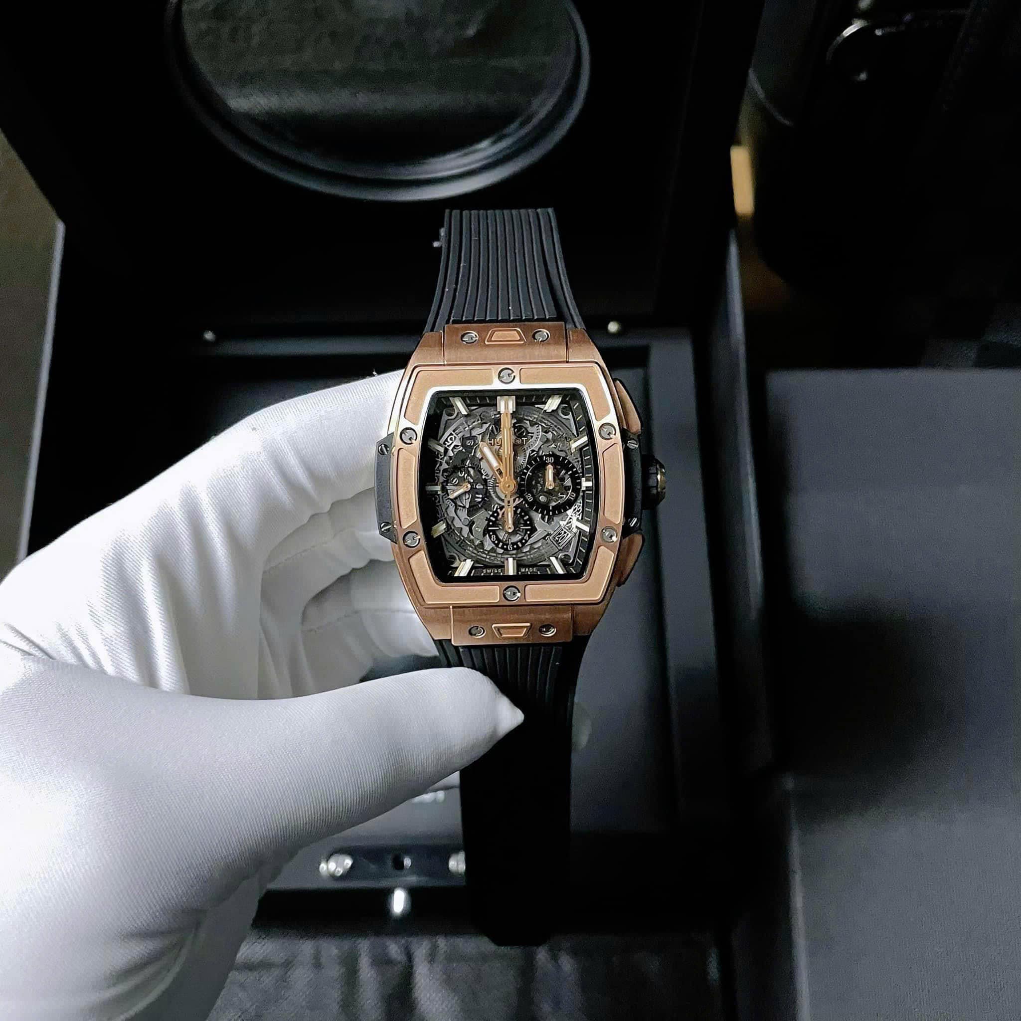 Đồng Hồ Hublot Spirit Of Big Bang King Gold 45mm 4