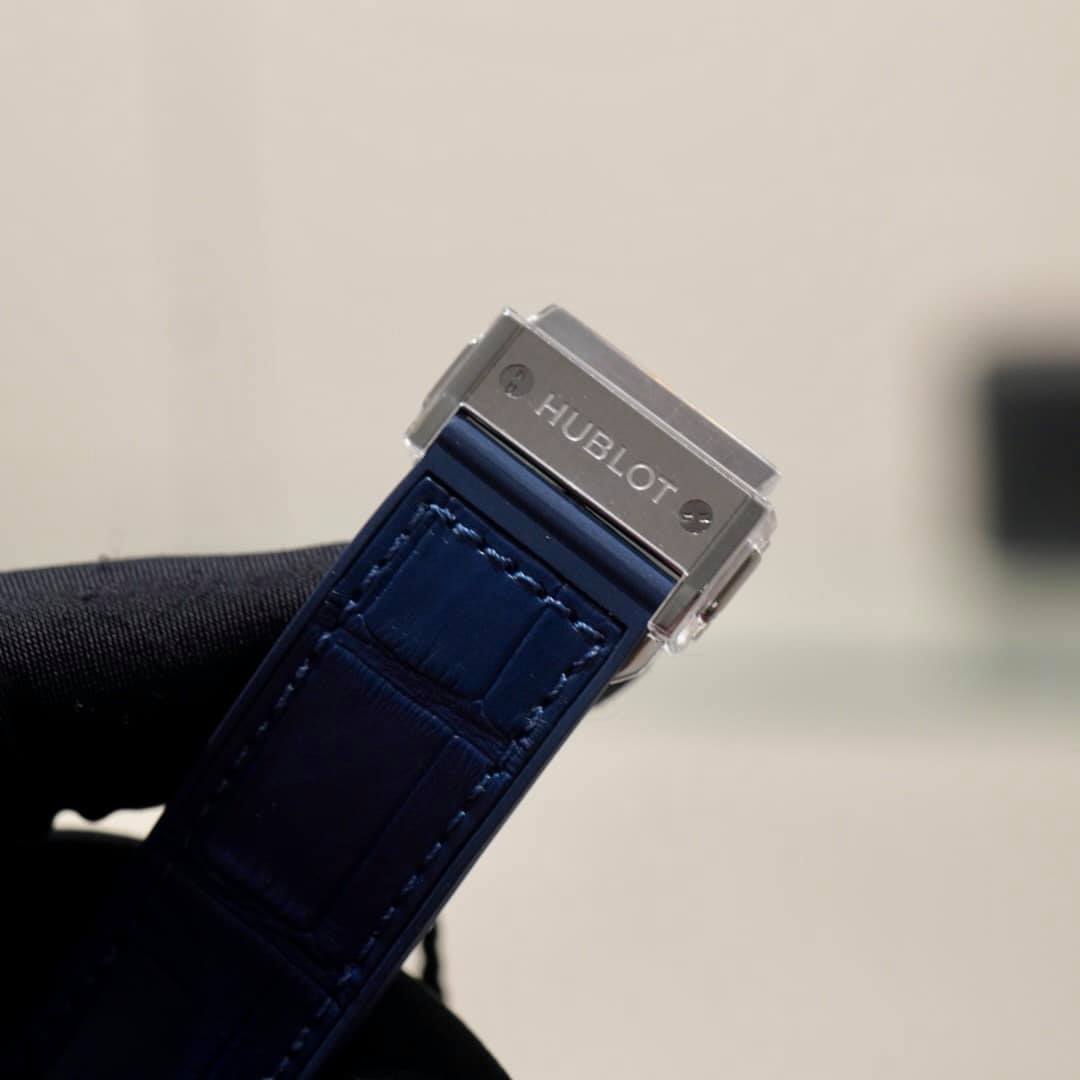 Đồng Hồ Hublot Spirit Of Big Bang Titanium Diamonds Automatic Blue 39mm 6