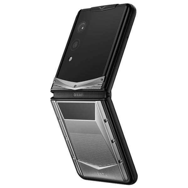 Điện Thoại Vertu Quantum Flip Cyber Silver