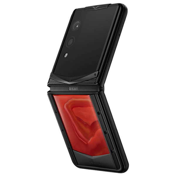 Điện Thoại Vertu Quantum Flip Phoenix Flame Agate