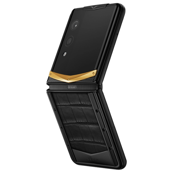 Điện Thoại Vertu Quantum Gold V Basalt Black Alli