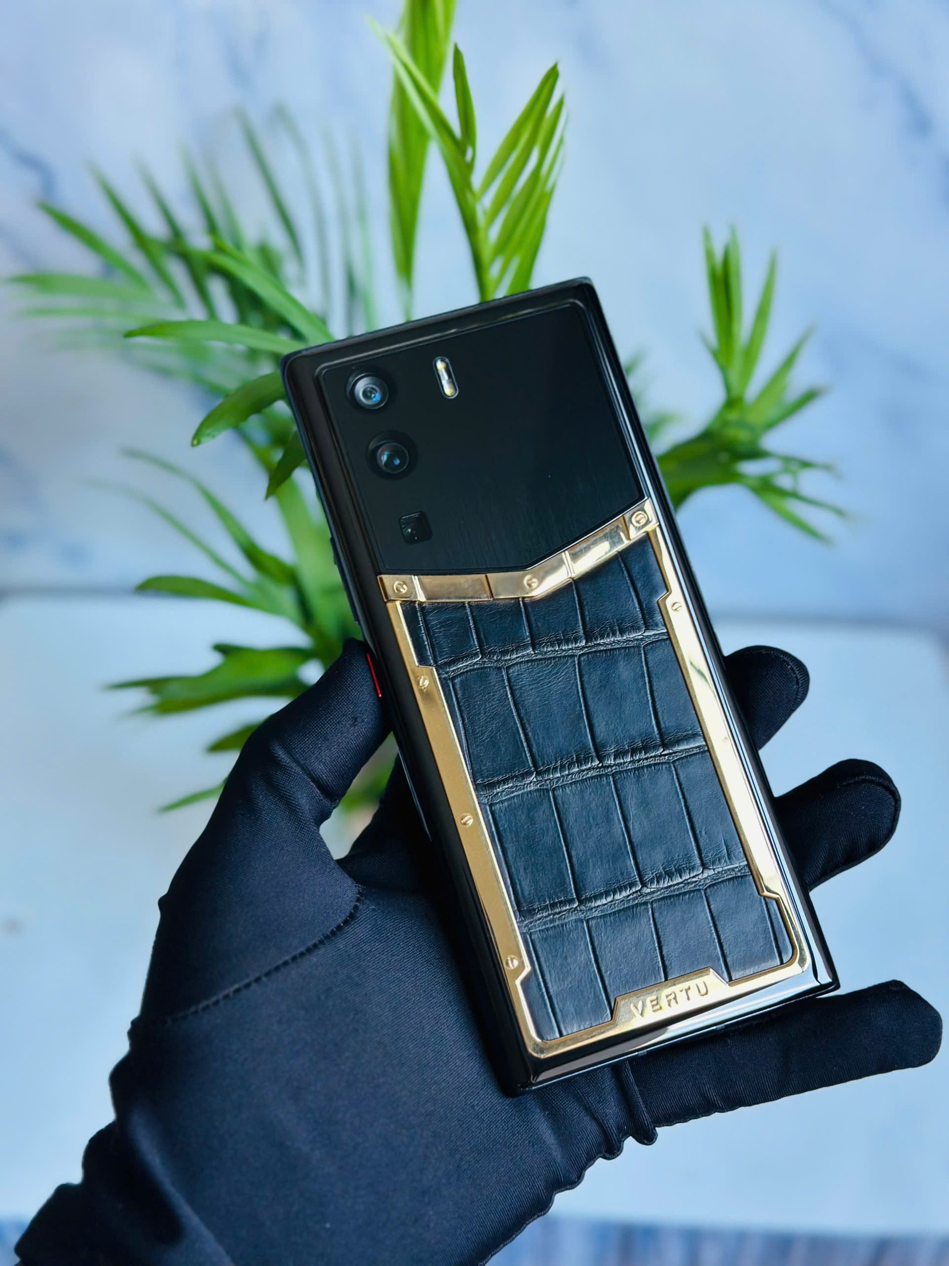 Vertu Meta 1 Alligator  black 99%