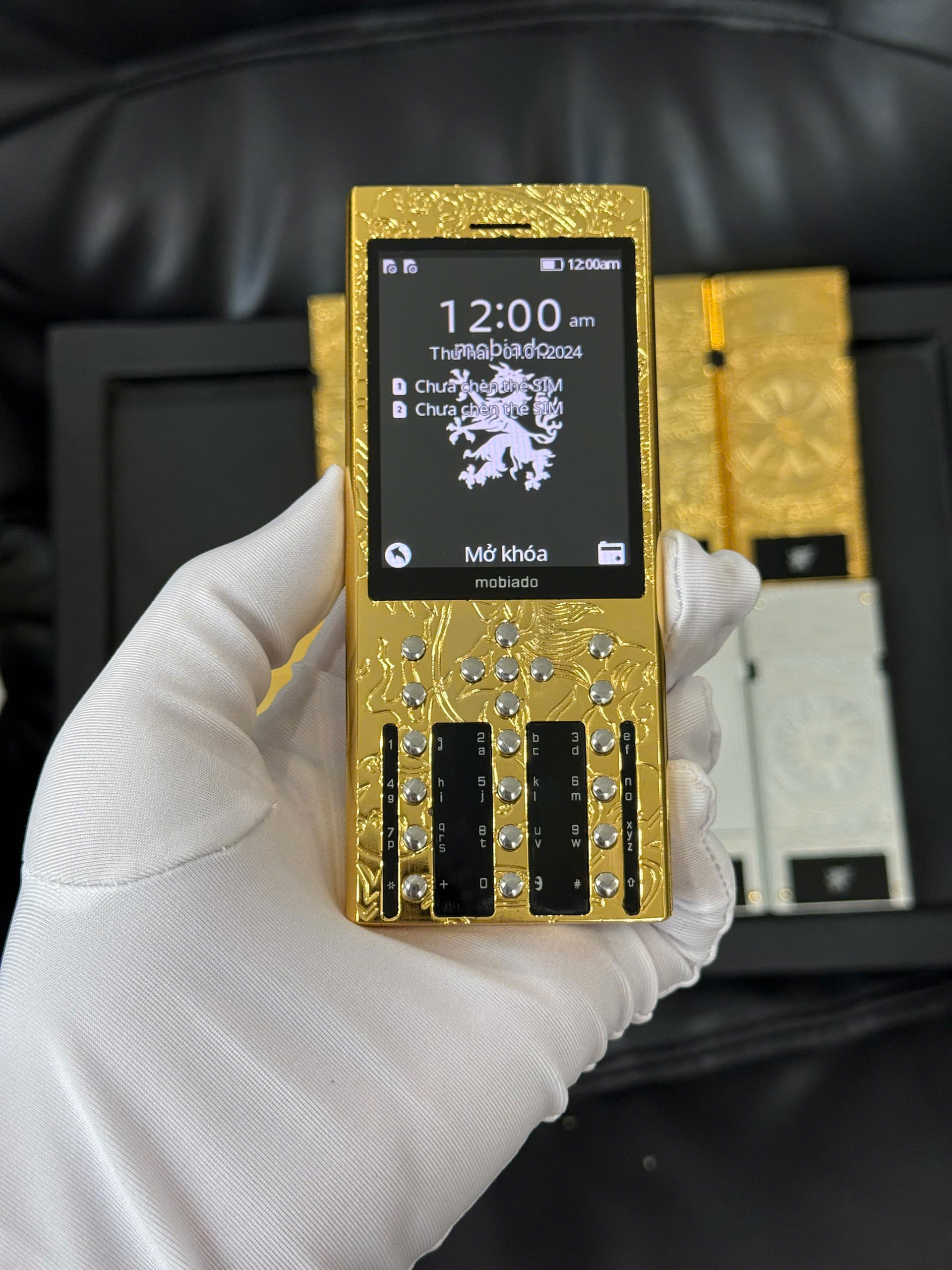 MOBIADO PROFESSIONAL 3 GCB MONKEY GOLD KHẢM HÌNH KHỈ GIÁ 12 TRIỆU